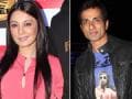 Spotted: Minissha, Sonu and Raj Kundra at a boxing match