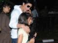 After IPL, SRK and Suhana fly home