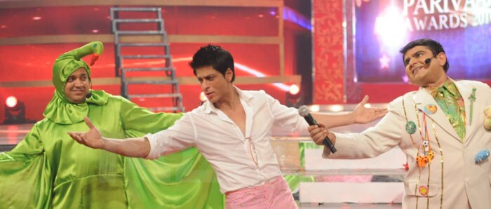 SRK, Shilpa at Star Parivaar awards 2010