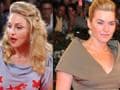 Flawless Madonna, Cindy snapped at Venice Film Festival