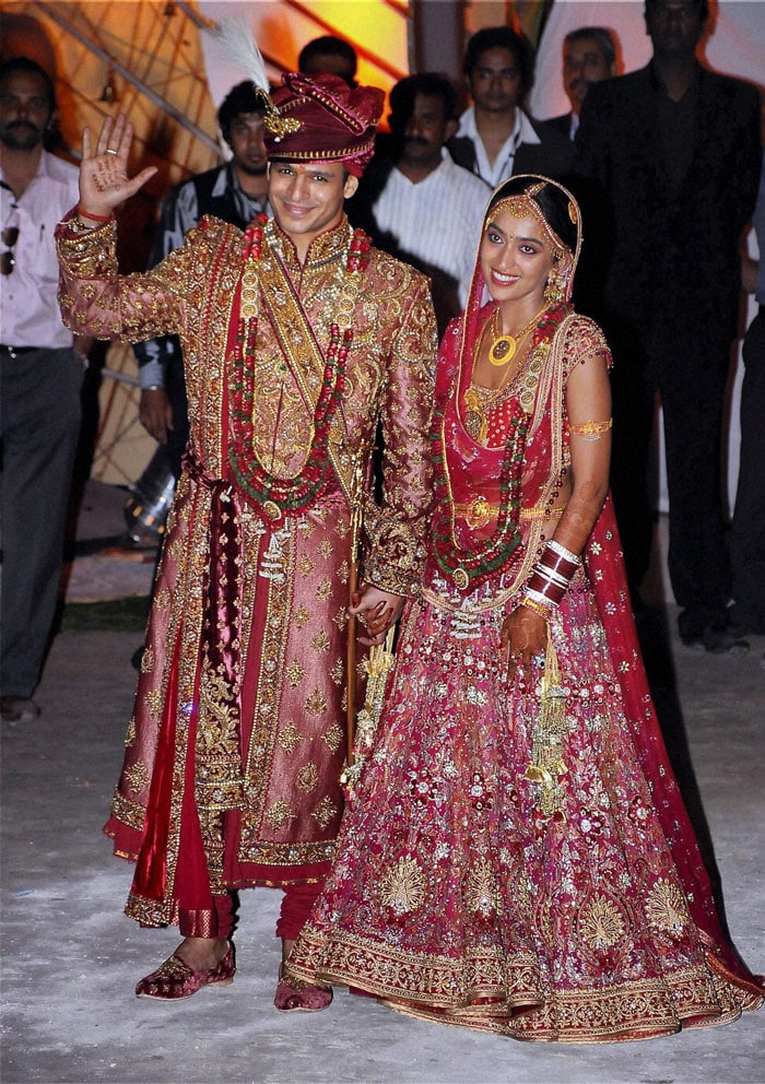 Vivek Oberoi and Priyanka Alva marriage photos: 