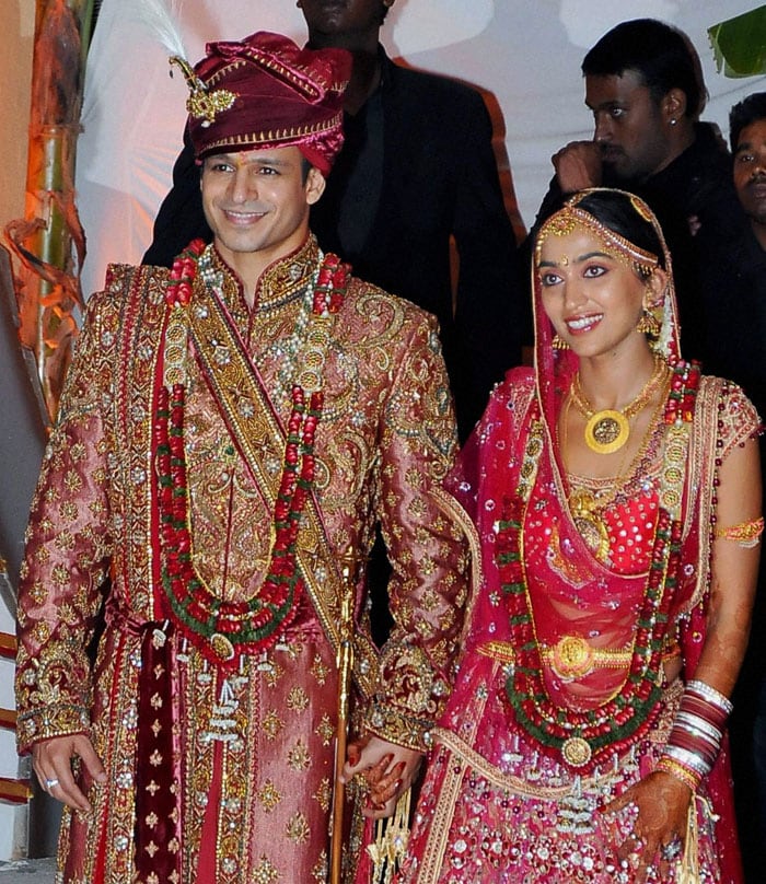Vivek Oberoi and Priyanka Alva marriage photos: 