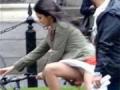 Katrina suffers wardrobe malfunction