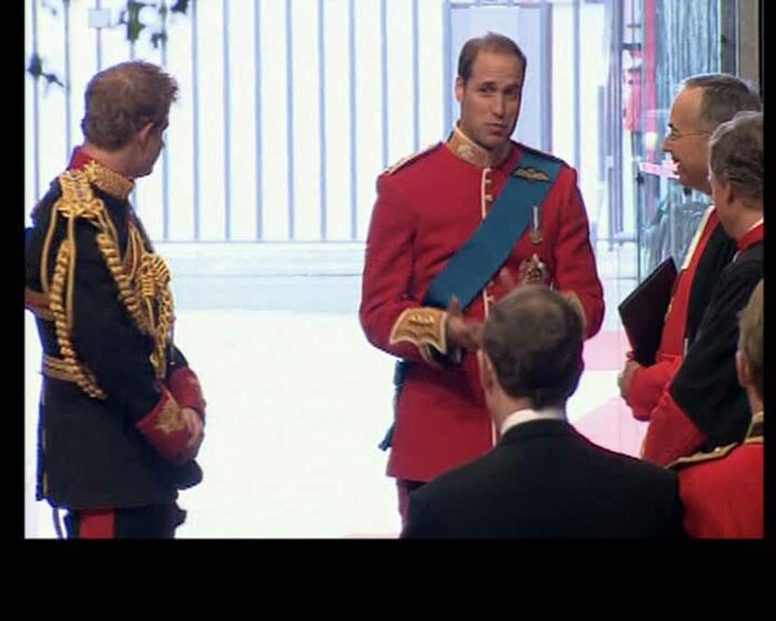 William, Harry head to Westminster