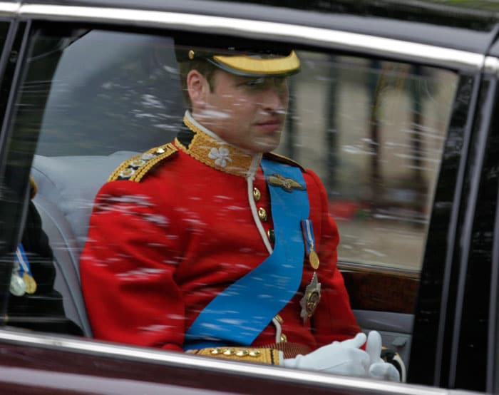 William, Harry head to Westminster