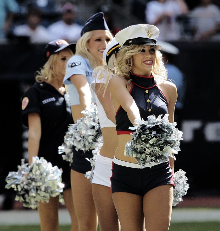 Cheering for the cheerleaders