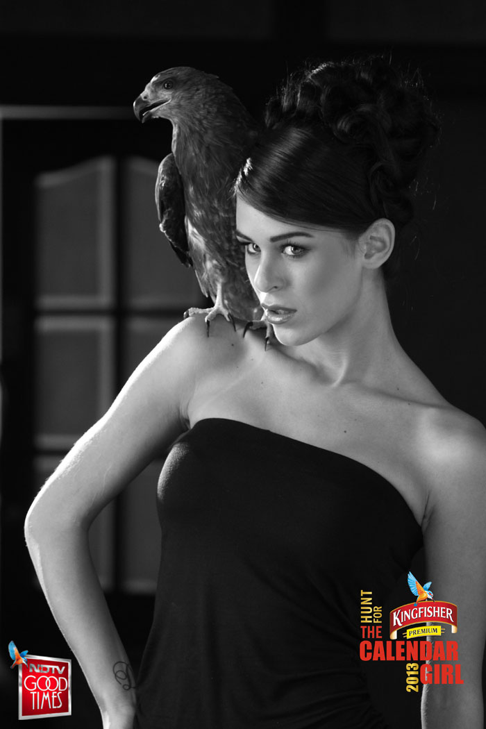 Nevena is the Kingfisher Calendar Girl 2013