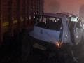 Fog causes accident on Greater Noida Expressway