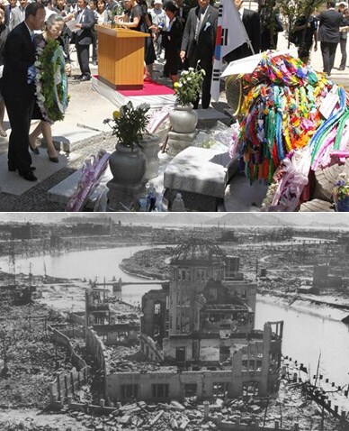 hiroshima ground zero memorial. to move from quot;Ground Zero,