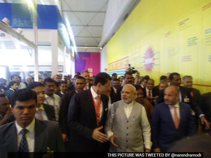 5 Pics: PM Narendra Modi Opens \'Make In India\' 5 Pics: PM Narendra Modi Opens \'Make In India\'
