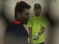 Arjun practices with Sachin, Sehwag in Melbourne