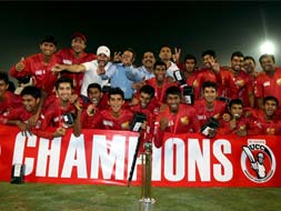 Jain University claim inaugural TUCC trophy