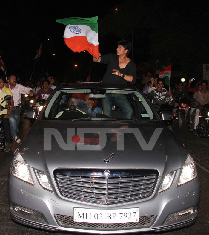 Bollywood celebrates World Cup win