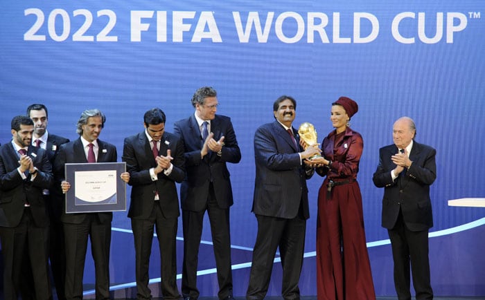 Russia to host FIFA World Cup in 2018, Qatar in 2022