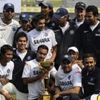 India win Test series