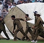 India frustrated by rain delays