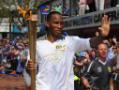 London Games 2012: Didier Drogba carries Olympic torch