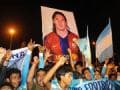 Fan frenzy for 'Leo' Messi