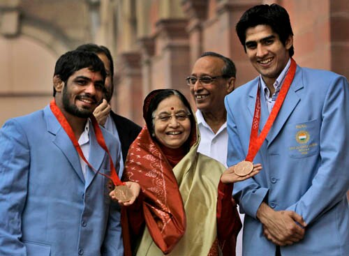 Olympians meet the President