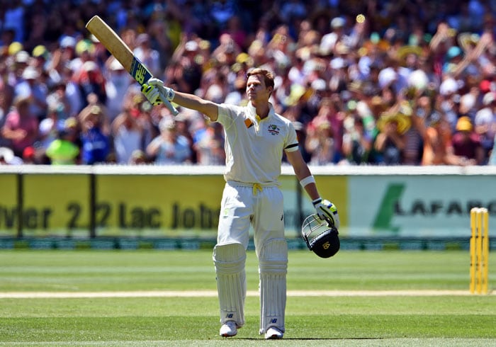 Steve Smith amassed his career-best score of 192 as Australia snatched the advantage away from India's hapless bowlers on Day 2 of MCG Test (All images AP and AFP).