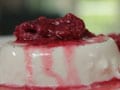 


Panna Cotta With Raspberry Coulis 