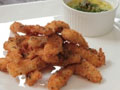

Salmon Goujons with Homemade Mayonnaise