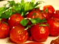

Olive Oil Poached Baby Tomatoes