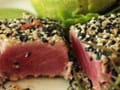 

Seared Tuna with Baby Spinach and Avocado