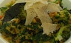 

Spinach and Laal Math Broken Wheat Pilaf