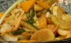

Stir Fried Veggies in a Guillan Chilli Sauce