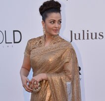 Ash ruins 24 carat look at Cannes 

