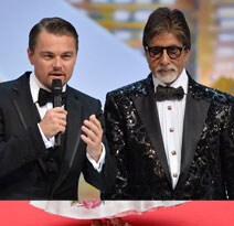 Leo  & Tobey can't stop gushing about Big B 