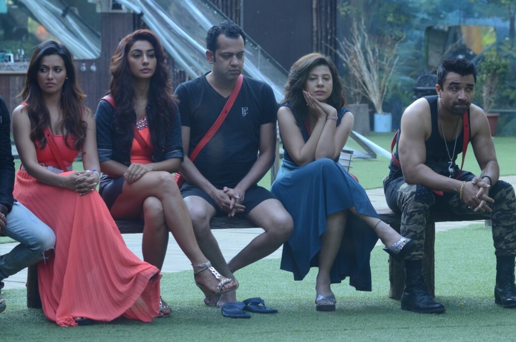 Bigg Boss 8: Sambhavna Seth Hurls a Shoe at Dimpy Mahajan in Rage