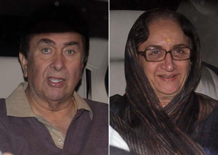 How Kapoor And Sons (and Daughters) Celebrated Randhir Kapoor's