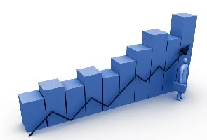 Sensex edges up 21 points ahead