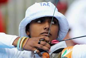Deepika kumari wins gold