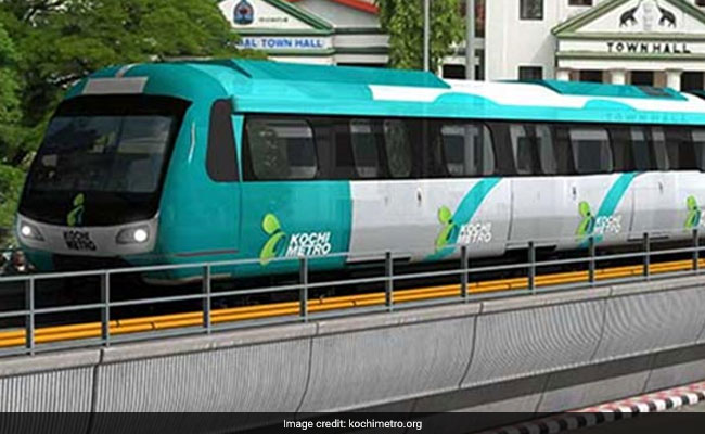 Image result for modi at kochi metro