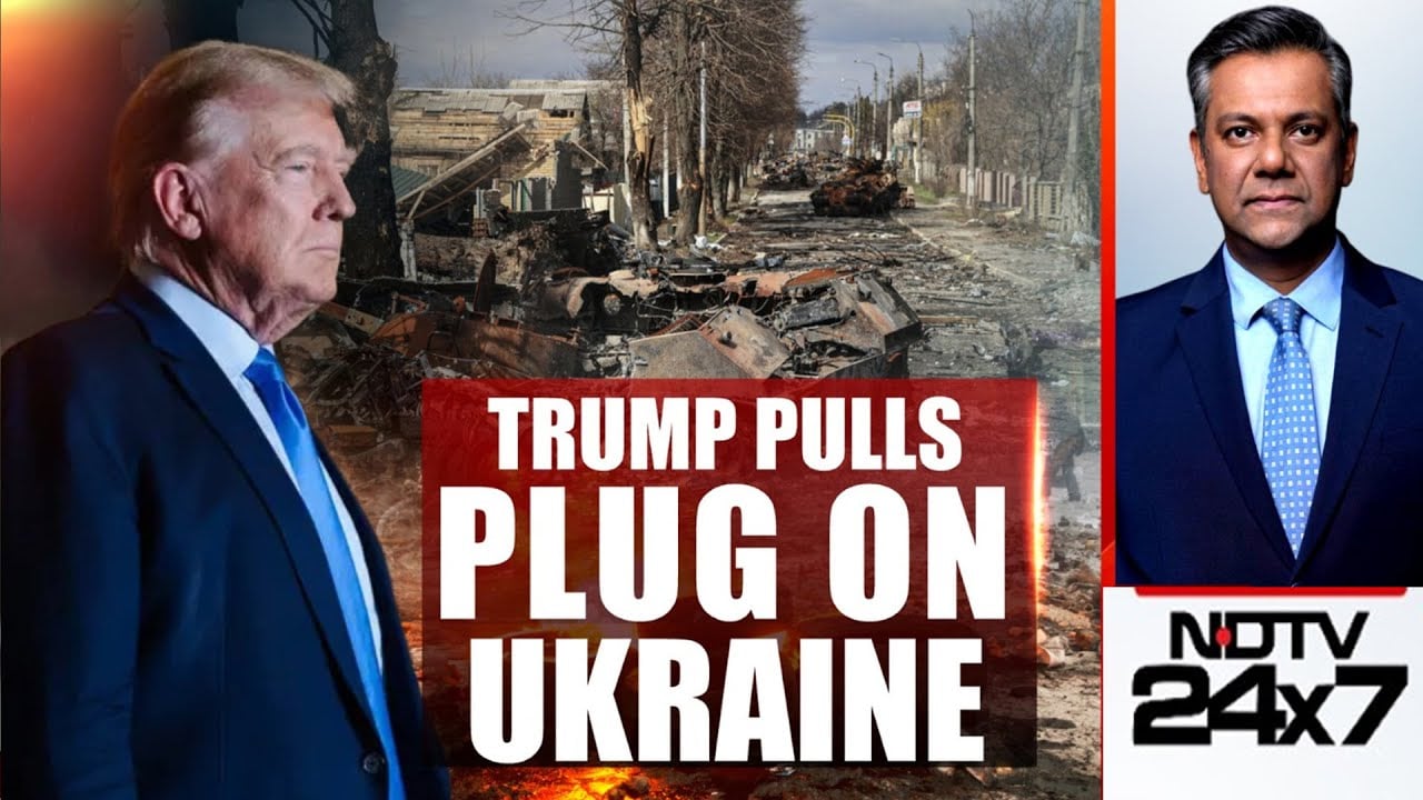 Trump Pulls Plug On Ukraine | US Halts Military Aide To Ukraine | Tensions With Moscow Escalate