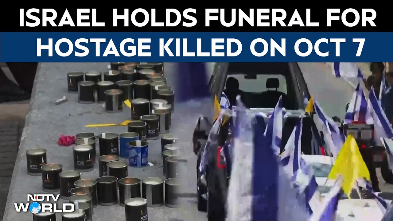 Gaza Ceasefire | Funeral Held For Israeli Hostage Killed On October 7, Body Returned After Ceasefire