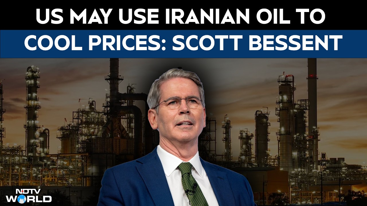 US May Use Iranian Oil To Cool Prices: Scott Bessent