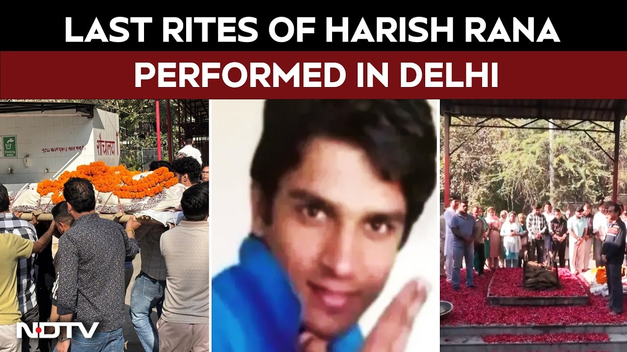Last Rites Of Harish Rana Held, 1st Indian To Be Allowed Passive Euthanasia
