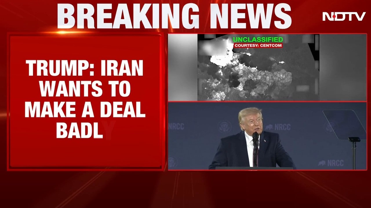 US Iran War Latest News | Trump Says US 'Winning War', Claims Iran 'Desperate For Deal'