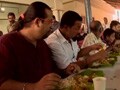 Rocky, Mayur enjoy Onam special feast