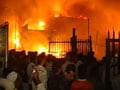 Video : Major fire in Sahara market in Mumbai