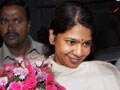 Video : Kanimozhi leaves jail, greeted by fireworks at home