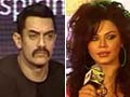Aamir turns painter, Rakhi Sawant is angry