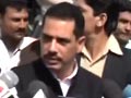 Video: Won't hesitate if people want me in politics: Robert Vadra