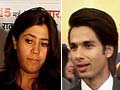 Ekta fights with KJo, Shahid is unemployed