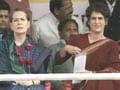 Video : Sonia Gandhi, Priyanka address rally in Rae Bareli