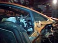 Video : Lamborghini driver hits cycle, crashes into pole, dies in Delhi